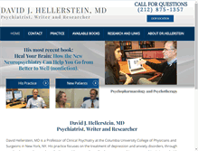 Tablet Screenshot of hellerstein.net